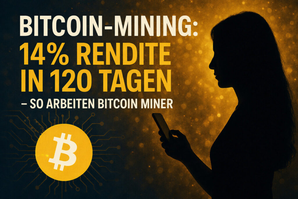 Bitcoin-Mining: 14% Rendite in 120 Tagen – so arbeiten Bitcoin Miner